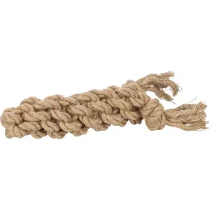 Hundespielzeug Zugseil mit 2 Knoten Flamingo Kush image-0