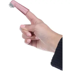Fingerzahn Bürste für Hunde Flamingo image-2
