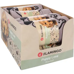 Rectangular dog blanket Flamingo Oddi image-6