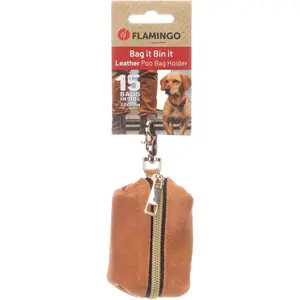 Dispensador de bolsas de excrementos Flamingo Sueda image-2