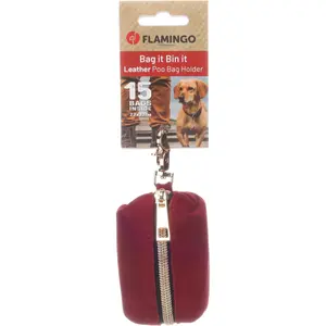 Dispensador de bolsas de excrementos Flamingo Sueda image-2