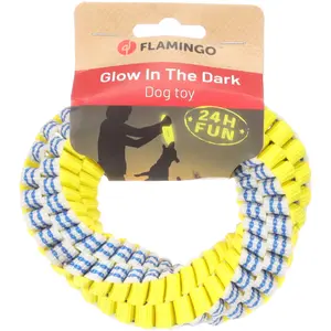 Dog toy ring Flamingo Glowa image-2