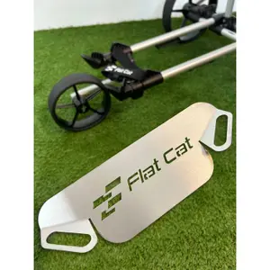 Acessório de roda para carrinho de golfe suporte de saco inferior Flat Cat image-1