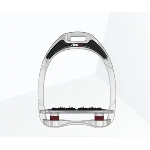 Ευθείες στρογγυλές σφήνες Ultra Grip Bordeaux Flex-On Aluminium image-0