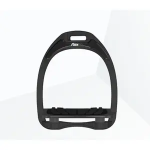 Μαύρα/γκρι κεκλιμένα πέδηλα Flex-On Aluminium image-0
