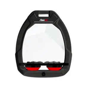 Αλουμινένια σφήνες Plat Grip Μαύρο/Μαύρο/Κόκκινο Flex-On image-0