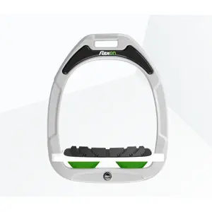Λευκά/Λευκά/Πράσινα Κλίση Σφήνες Flex-On Green Composite image-0