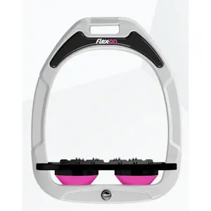 Κλίσιμες στήριγες Grip Λευκό/Μαύρο/Ροζ Flex-On Green Composite image-0