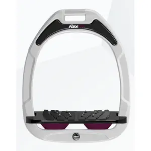 Προίκες Επικλινείς Ultra Grip Λευκό/Μαύρο/Βαθύ Μωβ Flex-On Green Composite image-0