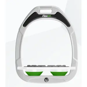 Σέλες Plat Grip Λευκό/Λευκό/Πράσινο Flex-On Green Composite image-0