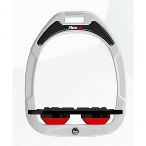 Πλαϊνά Στήριγματα Grip Λευκό/Μαύρο/Κόκκινο Flex-On Green Composite image-0