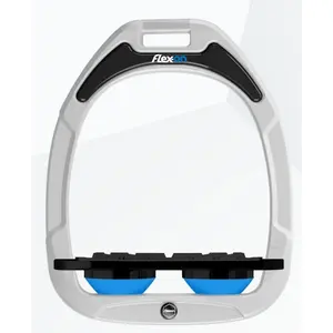 Στηρίγματα Πλατύ Grip Λευκό/Μαύρο/Μπλε Flex-On Green Composite image-0