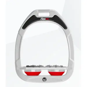 Πλατιά Σαμαράκια Ultra Grip Λευκό/Γκρι/Κόκκινο Flex-On Green Composite image-0