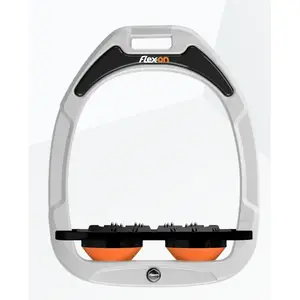 Πεταλιέρες Plat Ultra Grip Λευκό/Μαύρο/Πορτοκαλί Flex-On Green Composite image-0