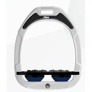 Στήριγμα Πλατύ Ultra Grip Λευκό/Μαύρο/Ναυτικό Flex-On Green Composite image-0