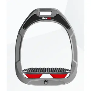 Étriers Endurance Aluminium/Gris/Rouge Flex-On Green Composite image-0
