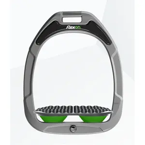Étriers Endurance Aluminium/Gris/Vert Flex-On Green Composite image-0