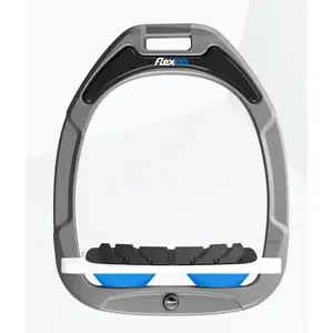 Étriers Incliné Grip Aluminium/Blanc/Bleu Flex-On Green Composite image-0