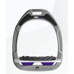 Étriers Incliné Grip Aluminium/Gris/Violet Flex-On Green Composite image-0
