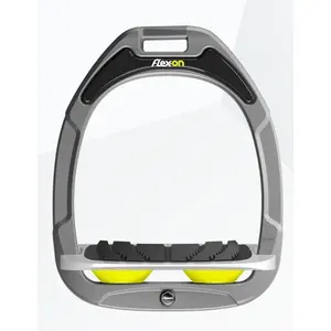 Étriers Incliné Grip Aluminium/Gris/Jaune Flex-On Green Composite image-0