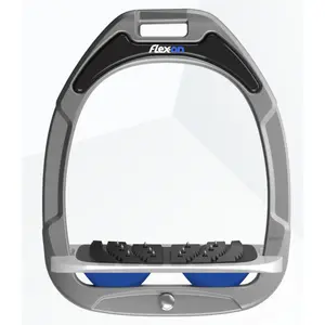 Étriers Incliné Grip Aluminium/Gris/Bleu Flex-On Green Composite image-0