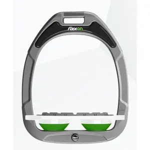 Αλουμινένια Στερεώματα Plat Grip/Λευκό/Πράσινο Flex-On Green Composite image-0