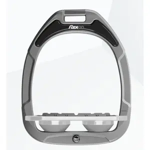 Étriers Plat Grip Aluminium/Gris/Gris Flex-On Green Composite image-0