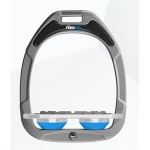 Ατσάλινα υποδήματα Plat Grip/Γκρι/Μπλε Flex-On Green Composite image-0