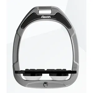 Étriers Plat Grip Aluminium/Noir/Blanc Flex-On Green Composite image-0