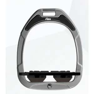 Étriers Plat Grip Aluminium/Noir/Marron Flex-On Green Composite image-0