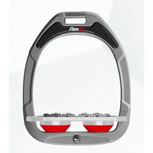 Πλατιά Στερέωση Ultra Grip Αλουμινίου/Γκρί/Κόκκινο Flex-On Green Composite image-0