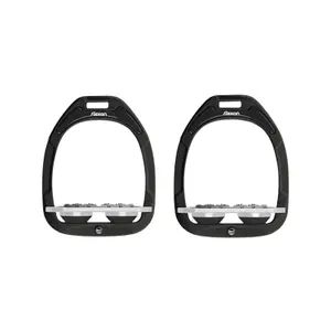 Σέλες επίπεδης μορφής Ultra Grip αλουμινίου/Μαύρο/Γκρι Flex-On Green Composite image-0