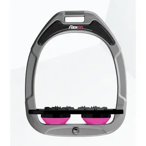 Στύλοι Πλατιά Ultra Grip Αλουμινίου/Μαύρο/Ροζ Flex-On Green Composite image-0