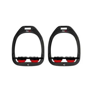 Πεταλιές Flat Ultra Grip Αλουμινίου/Μαύρο/Κόκκινο Flex-On Green Composite image-0