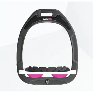 Κεκλιμένα στηρίγματα Grip Ανθρακί/Άσπρο/Ροζ Flex-On Green Composite image-0