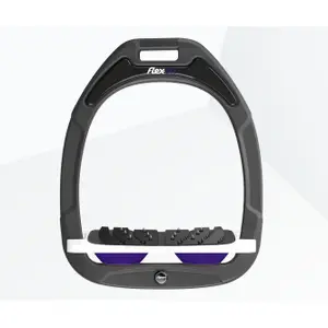 Ανακλινόμενα Σαμπρελακια Ultra Grip Ανθρακί/Λευκό/Μωβ Flex-On Green Composite image-0
