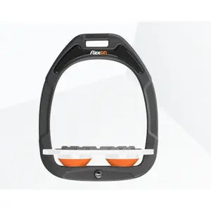 Πεταλιές Plat Grip Ανθρακί/Λευκό/Πορτοκαλί Flex-On Green Composite image-0