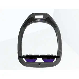 Πλατιά Στερέωση Ανθρακί/Μαύρο/Βιολετί Flex-On Green Composite image-0