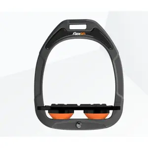 Πεταλούδες Plat Grip Ανθρακί/Μαύρο/Πορτοκαλί Flex-On Green Composite image-0