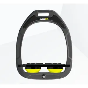 Πλακάκια Grip Ανθρακί/Μαύρο/Κίτρινο Flex-On Green Composite image-0