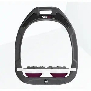 Πλατιά Στυλό Ultra Grip Ανθρακί/Λευκό/Βαθύ Μωβ Flex-On Green Composite image-0