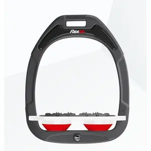 Étriers Plat Ultra Grip Anthracite/Blanc/Rouge Flex-On Green Composite image-0