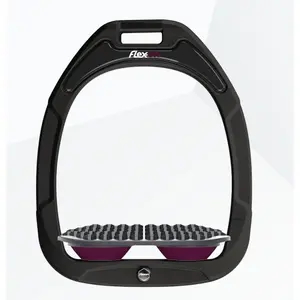 Étriers Endurance Noir/Gris/Prune Flex-On Green Composite image-0