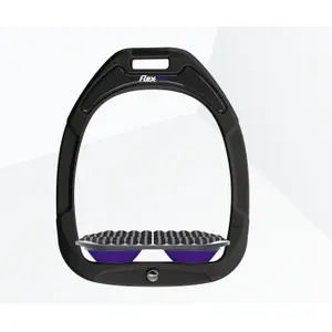 Étriers Endurance Noir/Gris/Violet Flex-On Green Composite image-0