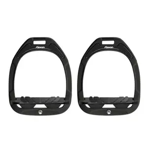 Étriers équitation Green Composite incliné grip Flex-On