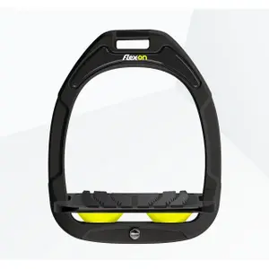 Κεκλιμένα στηρίγματα Grip μαύρο/μαύρο/κίτρινο Flex-On Green Composite image-0