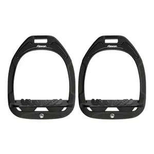Étriers équitation Green Composite incliné ultra grip Flex-On