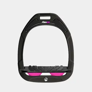 Étriers Incliné Ultra Grip Noir/Noir/Rose Flex-On Green Composite