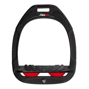 Étriers Incliné Ultra Grip Noir/Noir/Rouge Flex-On Green Composite