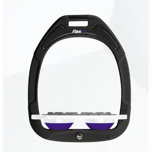 Στήρες Plat Grip Μαύρο/Άσπρο/Μωβ Flex-On Green Composite image-0